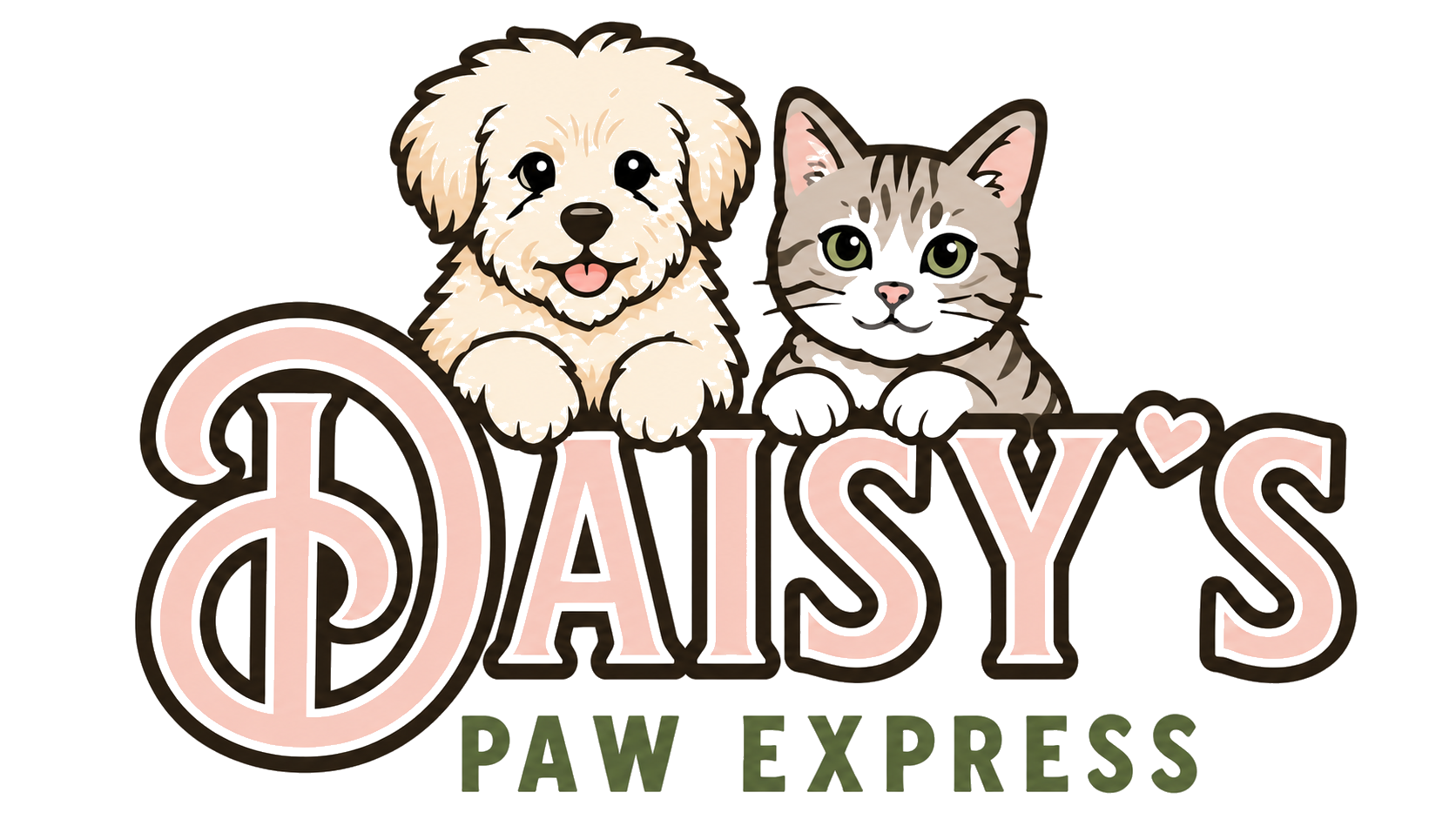 Daisy's Paw Express logo